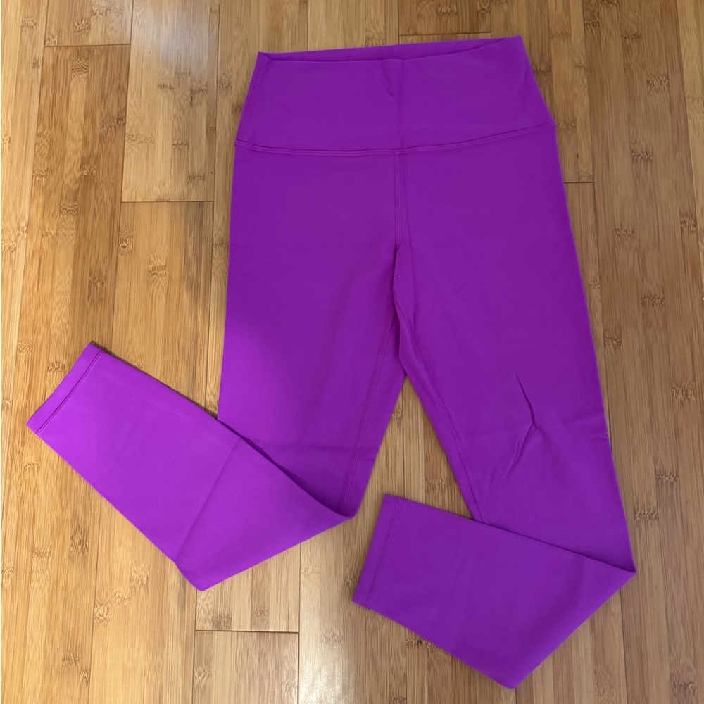 Athleta bright purple leggings